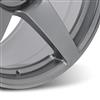 2024-26 Mustang SVE R355 Wheel & Nitto Tire Kit - 19x10/11  - Titanium Gray