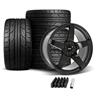 2005-14 Mustang SVE R355 Wheel & Nitto Tire Kit - 19x10 - Gloss Black