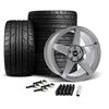 2015-23 Mustang SVE R355 Wheel & Nitto Tire Kit - 19x10 - Titanium Gray