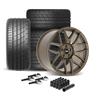 2015-2023 Mustang SVE R357 Wheel & Firestone Tire Kit - 19x10/11 - Satin Bronze