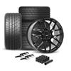 2015-2023 Mustang SVE R357 Wheel & Firestone Tire Kit - 19x10 - Gloss Black