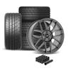 2005-2014 Mustang SVE R357 Wheel & Firestone Tire Kit - 19x10 - Gloss Graphite