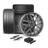 2015-2023 Mustang SVE R357 Wheel & Firestone Tire Kit - 19x10 - Gloss Graphite