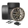 2015-2023 Mustang SVE R357 Wheel & Firestone Tire Kit - 19x10 - Satin Bronze