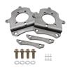 1979-93 Mustang SVE Rear Disc Brake Caliper Adapter Brackets For 94-04 GT/V6 Calipers