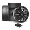 2005-2014 Mustang SVE S350 Wheel & Firestone Tire Kit - 19x10 - Gloss Black