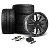 2015-23 Mustang SVE S350 Wheel & Nitto NT555 G2 Tire Kit - 19x10/11 - Gloss Black
