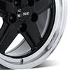 1979-93 Mustang SVE 5-Lug S89 Wheel - 17x8  - Black