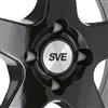 1979-93 Mustang SVE 4 Lug SC Wheel - 17x8 - Gloss Black