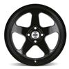 1979-93 Mustang SVE 4 Lug SC Wheel - 17x9 - Gloss Black