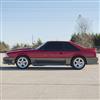1979-93 Mustang SVE 4 Lug SC Wheel - 17x9 - Silver
