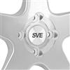 Mustang SVE Saleen SC Style Wheel Kit - 17x8/9 - Silver | 79-93