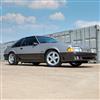 1979-1993 Mustang SVE Saleen SC Style Wheel Kit - Silver w/ Rivets - 17x8/9