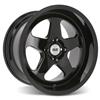 1979-93 Mustang SVE 4 Lug SC Wheel & Nitto Tire Kit  - 17x8/10 - Gloss Black