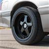 1979-93 Mustang SVE 4 Lug SC Wheel & Nitto Tire Kit  - 17x8/10 - Gloss Black
