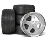 1979-93 Mustang SVE 4 Lug SC Wheel & Sumitomo Tire Kit  - 17x8/10 - Silver