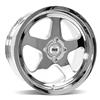 1979-93 Mustang SVE 4 Lug SC Wheel & Nitto Tire Kit - 17x8/9 - Chrome