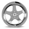 1979-93 Mustang SVE 4 Lug SC Wheel & Nitto Tire Kit - 17x8/9 - Chrome