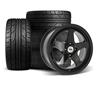 1979-93 Mustang SVE 4 Lug SC Wheel & Nitto Tire Kit - 17x8/9 - Gloss Black