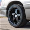 1979-93 Mustang SVE 4 Lug SC Wheel & Nitto Tire Kit - 17x8/9 - Gloss Black