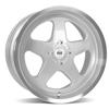 1979-93 Mustang SVE 4 Lug SC Wheel & Sumitomo Tire Kit - 17x8/9 - Silver