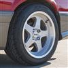 1979-93 Mustang SVE 4 Lug SC Wheel & Sumitomo Tire Kit - 17x8/9 - Silver