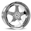1979-93 Mustang SVE 4 Lug SC Wheel - 17x9 - Chrome