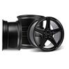1994-04 Mustang SVE Saleen Style Wheel Kit - 18x9/10 Black