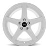 1994-04 Mustang SVE Saleen Style Wheel Kit - 18x9/10  - White