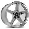 1994-04 Mustang SVE Saleen Style Wheel & Nitto Tire Kit - 18x9 - Chrome