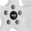 1994-04 Mustang SVE Saleen Style Wheel & Tire Kit - 18x9  - White - HTR Z5 Tires