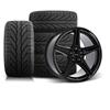 1994-04 Mustang SVE Saleen Wheel & Kenda Tire Kit - 18x9/10  - Black