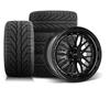 1994-04 Mustang SVE Series 1 Wheel & Kenda Tire Kit - 18x9/10  - Black