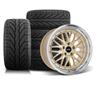 1994-04 Mustang SVE Series 1 Wheel & Kenda Tire Kit - 18x9/10  - Gold