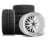 1994-04 Mustang SVE Series 1 Wheel & Kenda Tire Kit - 18x9/10  - Silver