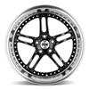 1994-04 Mustang SVE Series 2 Wheel & Kenda Tire Kit - 18x9/10  - Black