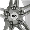 1994-04 Mustang SVE Series 2 Wheel Kit -18x9/10 Gun Metal w/ Machined Lip