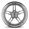 1994-04 Mustang SVE Series 2 Wheel Kit -18x9/10 Gun Metal w/ Machined Lip