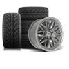 1994-04 Mustang SVE Series 3 Wheel & Kenda Tire Kit - 18x9/10  - Gun Metal