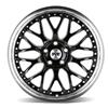 1994-04 Mustang SVE Series 3 Wheel Kit - 18x9/10 Gloss Black