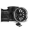 2015-23 Mustang SVE Series 3 Wheel & Lug Nut Kit - 20x8.5/10 Gloss Black