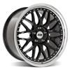 1994-04 Mustang SVE Series 3 Wheel & Nitto Tire Kit - 18x9/10 - Gloss Black