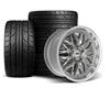 1994-04 Mustang SVE Series 3 Wheel & Nitto Tire Kit -  18x9/10 - Gun Metal