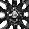 2015-23 Mustang SVE Series 3 Wheel & Nitto Tire Kit - 20x8.5/10 - Gloss Black
