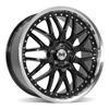 2015-23 Mustang SVE Series 3 Wheel & Nitto Tire Kit - 20x8.5/10 - Gloss Black