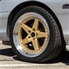 1994-04 Mustang SVE Series 4 Wheel & Kenda Tire Kit - 18x9/10  - Gloss Gold