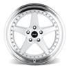 1994-04 Mustang SVE Series 4 Wheel Kit - 18x9/10  - Gloss Silver