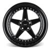 1994-04 Mustang SVE Series 4 Wheel & Nitto Tire Kit - 18x9/10  - Gloss Black