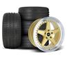 1994-04 Mustang SVE Series 4 Wheel & Sumitomo Tire Kit - 18x9/10  - Gloss Gold