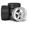 1994-04 Mustang SVE Series 4 Wheel & Sumitomo Tire Kit - 18x9/10  - Gloss Silver